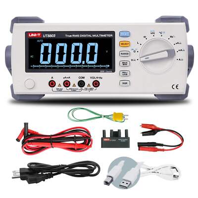 UNI-T UT8803E 3.8 Digit Classic-Series Benchtop Digital Multimeter 5999 Counts