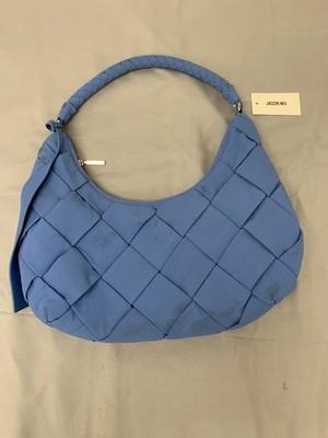 Jason Wu Vegan Leather Vista Blue Hobo Shoulder Bag