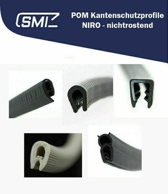 Kantenschutzprofil nicht rostend NIRO Kantenschutz Keder Klemm Profil SMI KZ  
