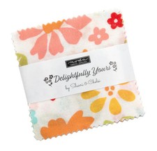 Moda - Delightfully Yours Mini Charm Pack by Sherri Chelsi 42 pcs