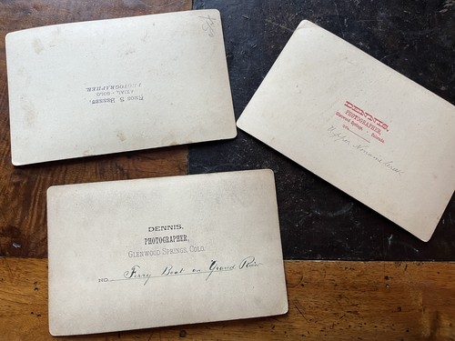 Lot Von 19 vintage Fotographien Originalabzüge USA Colorado Um 1880 - Bild 7 von 18
