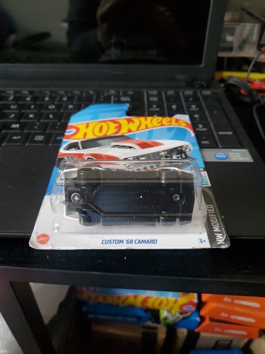 CUSTOM '68 CAMARO, #81, 2024 HOT WHEELS MODIFIED, WHITE VARIATION - Picture 5 of 8