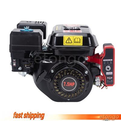 #ad #ad 7.5 HP Electric Start Horizontal Engine Go Kart Gas Engine Motor 4 Stroke 212cc $135.79
