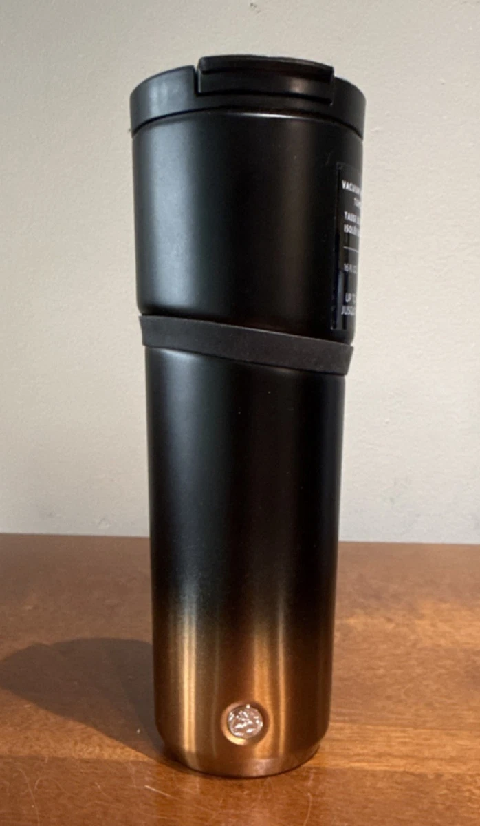 Preços baixos em Garrafas Térmicas preto aço inoxidável Starbucks