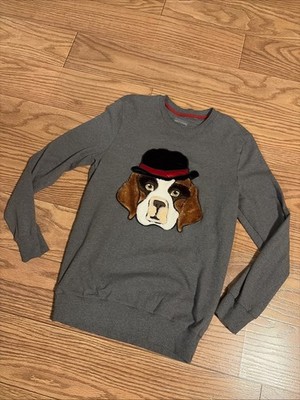 Intimissimi Beagle Wearing Bowler Hat Pajama Shirt Men s Size Medium Runs Small
