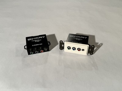 Binary B-RGBIR-500 CAT-5 Balun Component Video IR Extender (Qty 2)