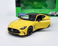 Mercedes AMG GT Gelb/Schwarz Welly 1:24