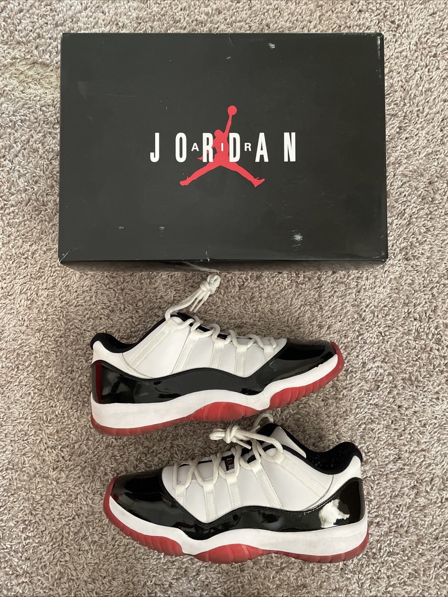 Size Jordan 11 Retro Low Concord-Bred XI AV2187-160 Great - Main Image