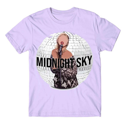 Rare! Miley Cyrus Midnight Sky T-shirt Short Sleeve S-5XL BL1124