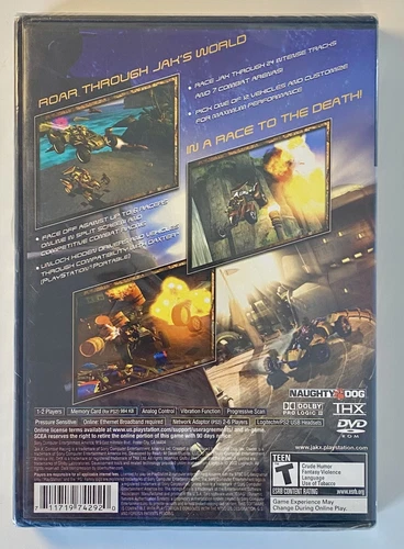 Jak X Combat Racing (PlayStation 2, 2005) PS2 Greatest Hits Factory Sealed - Picture 2 of 6