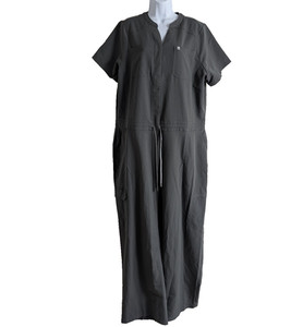 Fabletics Empower Scrub Jumpsuit Womens XXL 1X Wide Leg Coveralls Nurse Utility