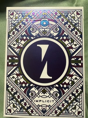 Implicit V2 Playing Cards by Nathan Darma & Grant - Cartamundi - OPENED  