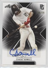 2021 Leaf Perfect Game National Showcase Black 36/50 Chase Sowell Auto 0j3l