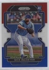 2022 Panini Prizm Tier II Red White & Blue Prizm Nick Allgeyer #169 1a7j
