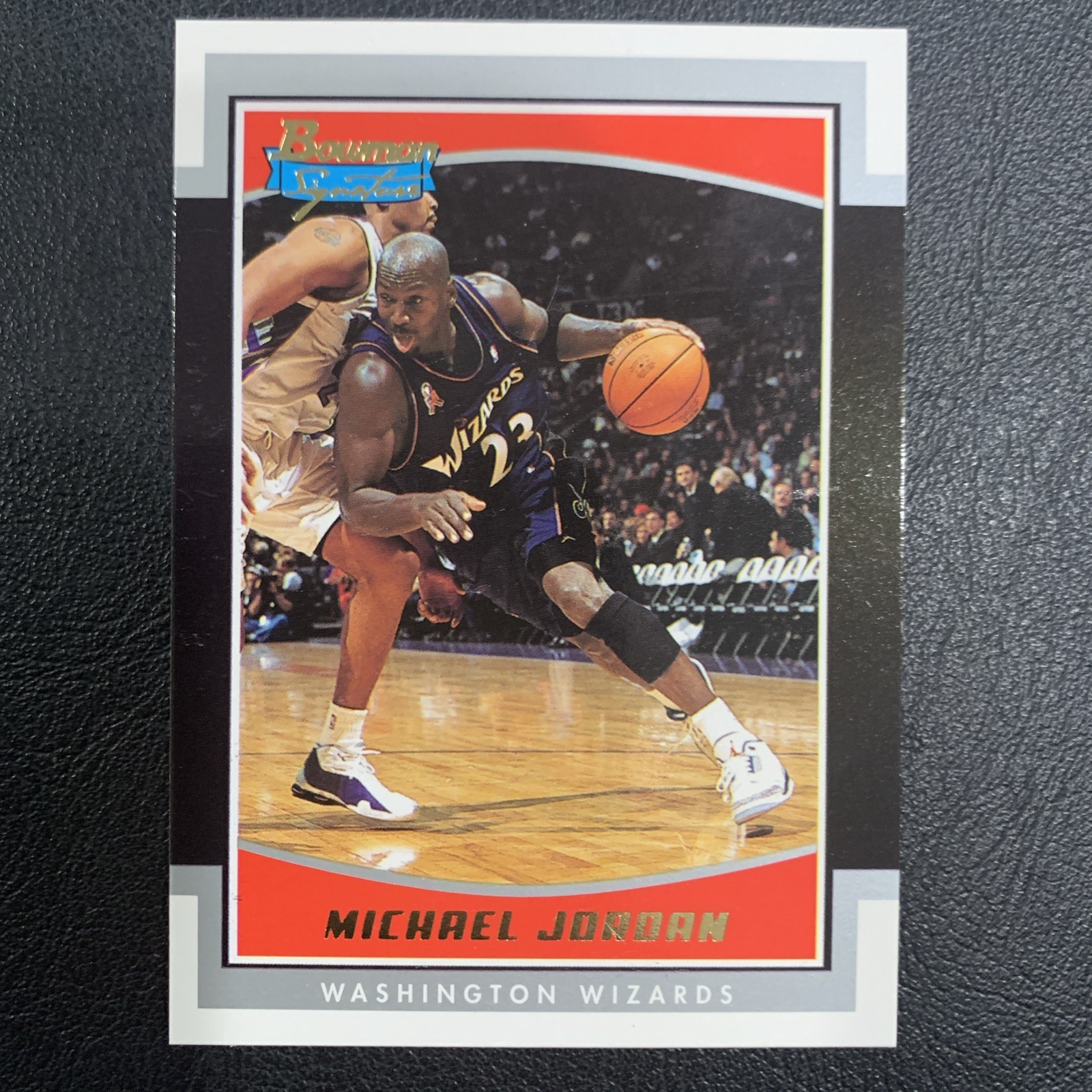 RARE 2002-03 Bowman Signature Michael Jordan Parallel #SE-MJJ Serial #195/249