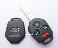 Oem Reshelled Subaru Keyless Entry Remote Key Fob Cwtwb1u811 - Japan 57497-al00a