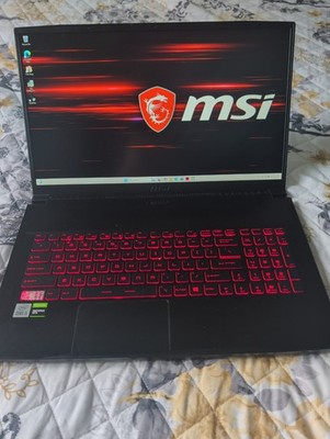 MSI GF75 Thin 10SCSXR  17.3'' I5-10gen, 12GB RAM, 512GB SSD, 1tb Hdd, GTX 1650Ti