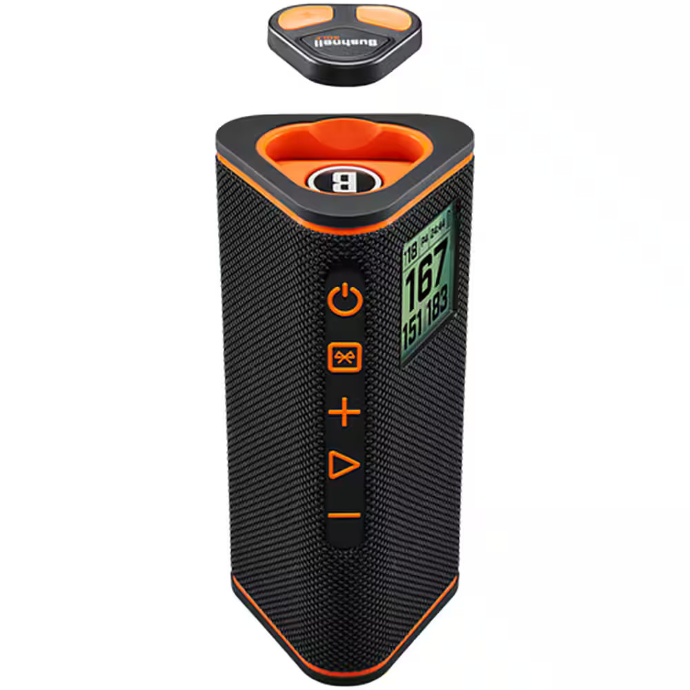 Bluetooth-динамик Bushnell - Wingman View Golf GPS с 3 экранами - черный