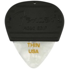 Fender Mojo Grip White Moto Plektren - Thin -...