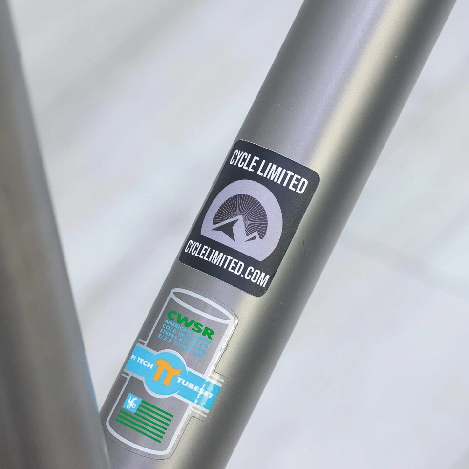 Cuadro de bicicleta de carretera Moots Vamoots Titanium - 2003, 59 cm Foto 3 de 4