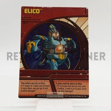 SEGA TOYS Spin Masters Ltd - BAKUGAN - Vintage Card - Elico