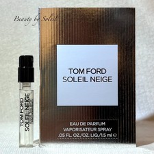 Tom Ford Soleil Neige Eau de Parfum EDP Sample Spray .05oz, 1.5ml New in Card