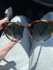 Celine Thin Mary Sunglasses CL41068/S 05LXM 55 19 145 Tortoise Print Frame