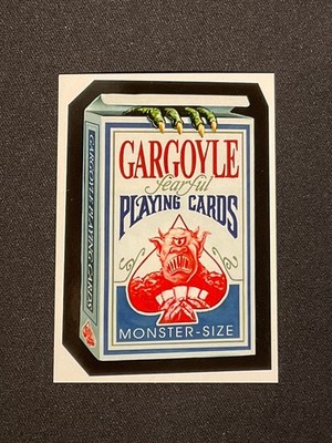 2026 LasVegas GrossCon Wacky Packages Gatgoyle Fearful Playing Cards Neil Camera