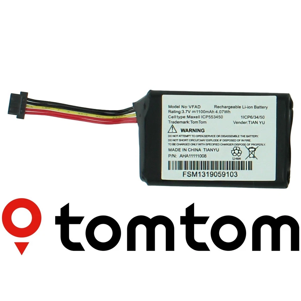 TomTom Go Premium / Premium X / Go 6250 / Go 6200 / Go 6100 Battery Replacement