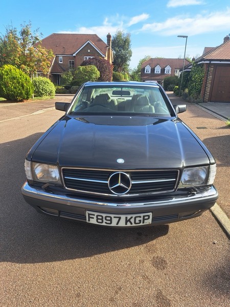 eBay - Mercedes 560sec 1988 Blue/black 1...