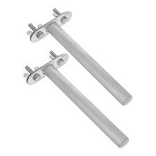 2 Pcs Exercise Platform Birds Pole Nail Grinder Perch Parrot Sanded