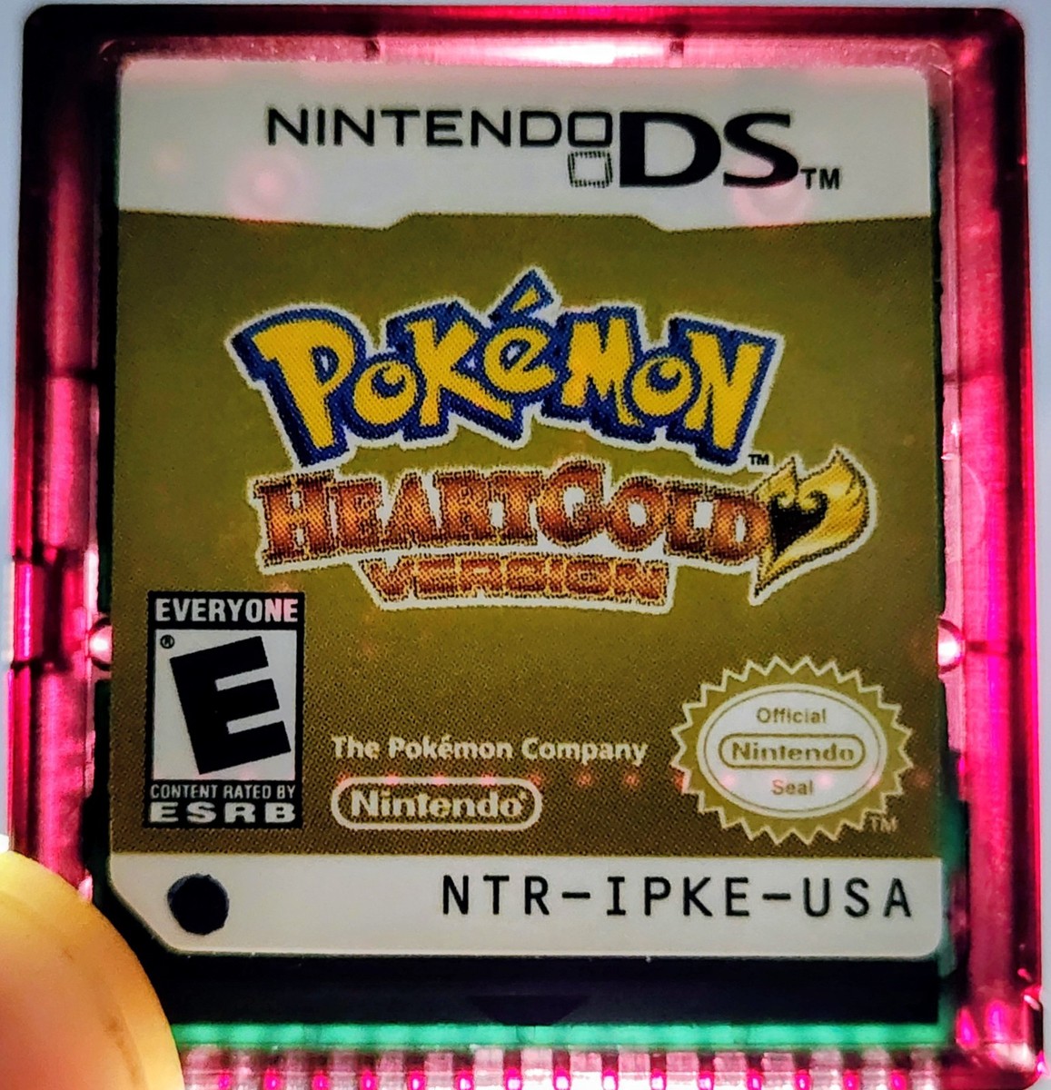 ⭐AUTHENTIC & TESTED⭐ Pokémon HeartGold Version (Nintendo DS 2010