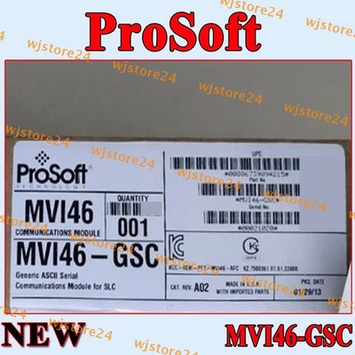 Factory Sealed ProSoft MVI46-GSC Brand New MVI46-GSC Main communication module