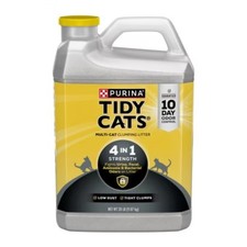 Purina Tidy Cats 4-in-1 Strength Clumping and Low Dust Scoop Cat  Kitty Litter