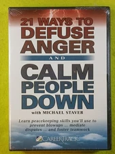 21 Ways to Diffuse Anger & Calm People Down 4 CD Set Michael Staver CareerTrack