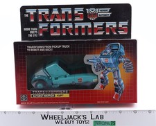 Kup 100 Complete W BOX & INSERT 1986 Vintage G1 Transformers Figure NM