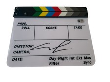 George Lucas Signed RARE Clapperboard ACG CERT AG26786 STAR WARS