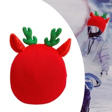 Cute Ski Helmet Cover Cap Decor Lovely for Snowboard Warm Outdoor Sports Helmets