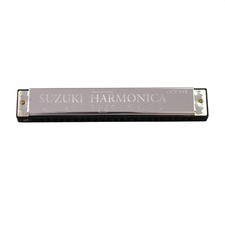 SUZUKI Octave Harmonica SU-24 C 24 Hole Japan Import