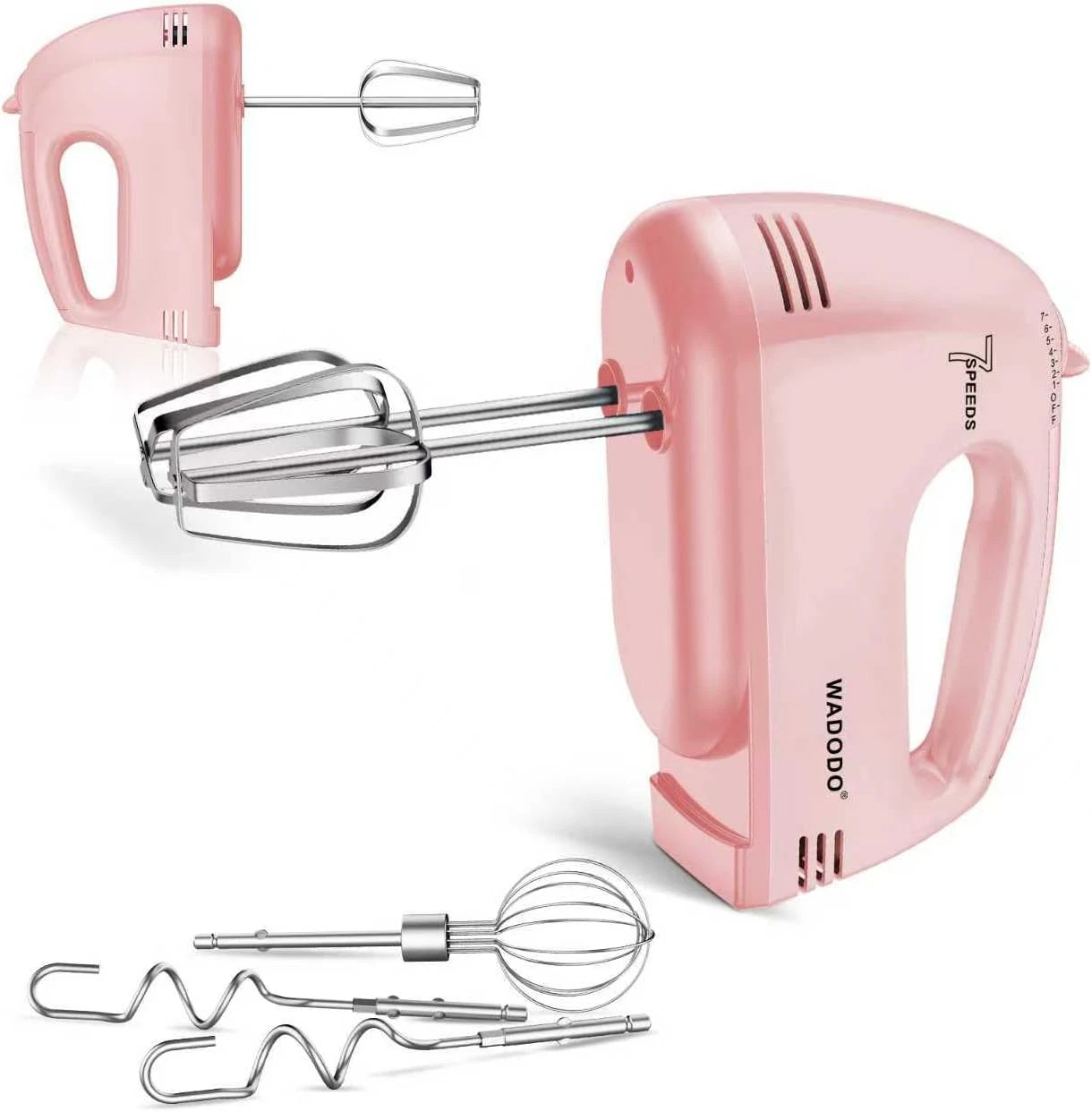 7-Speed Electric Hand Mixer – Portable Food Mixer Kitchen Mixer with 304 *(1X Wh
Opens in a new wind