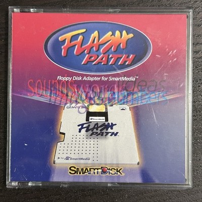 SmartDisk Flash Path Floppy Disk Adapter SmartMedia Card Reader 3.5  SanDisk