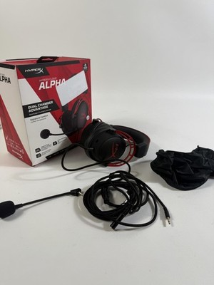 HyperX Cloud Alpha - Gaming Headset, Dual Chamber Drivers, Legendary Comfort,