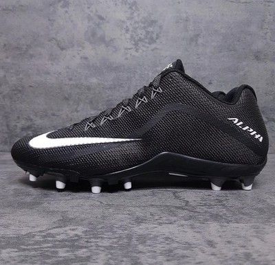 NIKE Alpha Pro 2 TD Football Cleats Mens Size 11.5 Black 719930-010