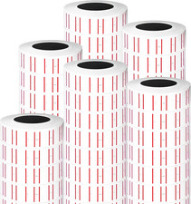 Motbach 15000Pcs 30Rolls Price Stickers Price Tags Labels for Mx-5500 Labeller,