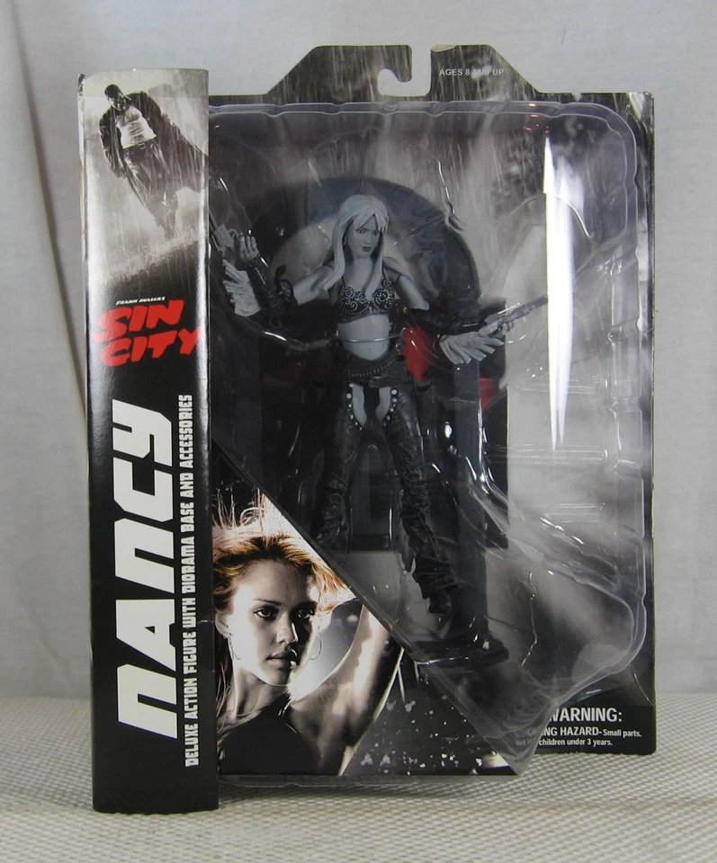 Figura de acción Sin City Nancy Deluxe Jessica Alba Diamond Select NUEVA SELLADA Foto 2 de 4