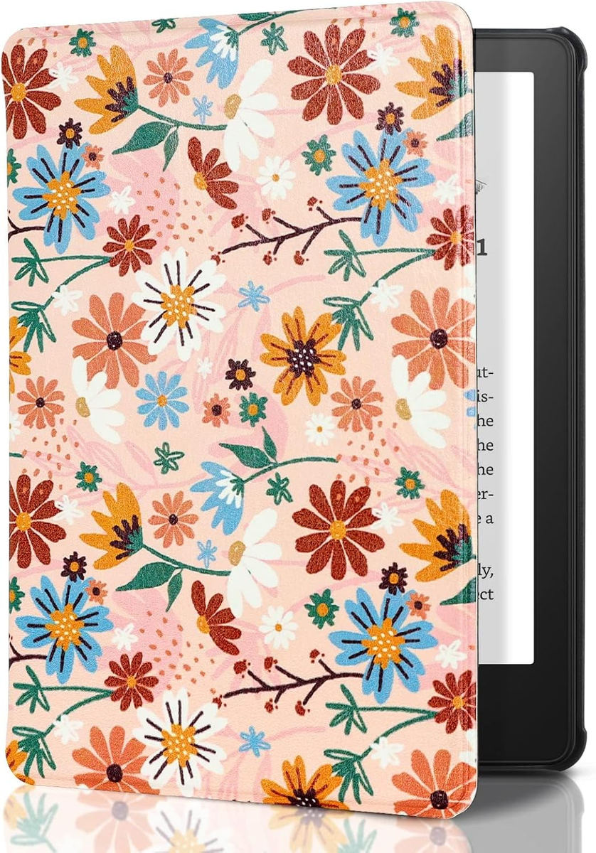 kindle paperwhite 11世代★コードあり、花柄カバー付き Amazon.com: for 6.8