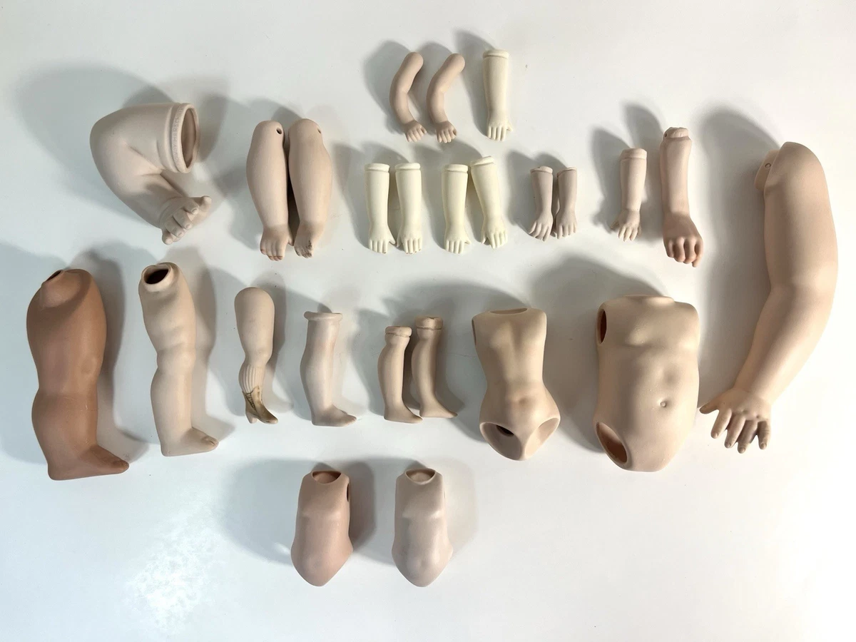 25+ Porcelain Caucasian Doll Making Legs Equipment for sale