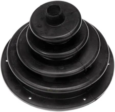 Dorman 924-5406CD Shifter Boot, Round Base, Rubber, Black, Floor, Kenworth, Each
