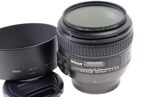 Purchased Last Month From Map Camera. Excellent Condition, Includes AF-S 50