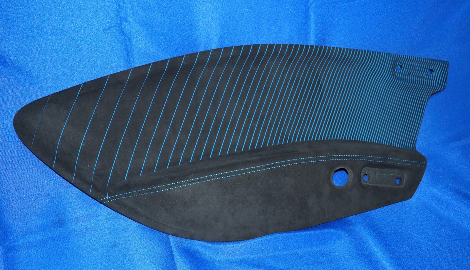 2022-2026 Maserati MC20 MCPura Left Interior Door Panel Trim Sky Blue Black OEM